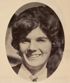 Photo of Penelope Wensley as a student